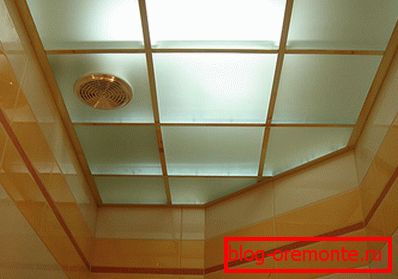 Как сделать стеклянный потолок