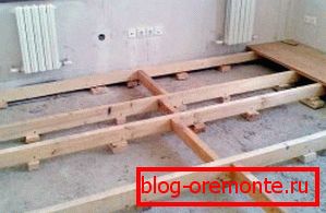 Деревянный пол по цементному основанию: подготовка. укладка